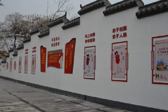 钦州墙体彩绘-乡村文化墙