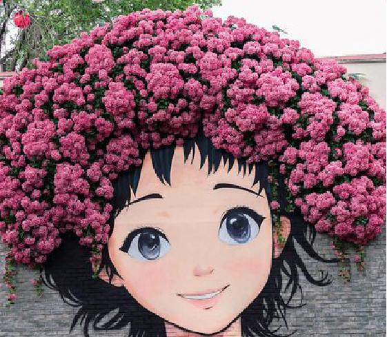 钦州墙体彩绘-网红墙打卡