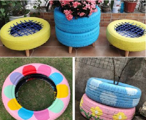 钦州墙体彩绘-变废为宝