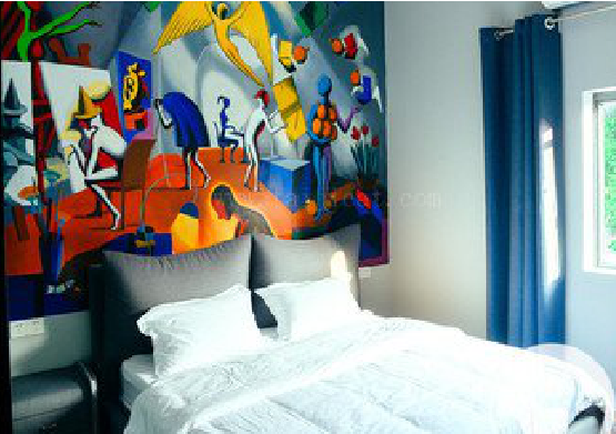 钦州对于酒店的墙体彩绘而言更注重哪些方面？