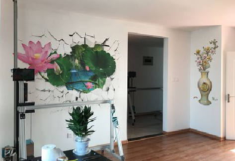 钦州墙体彩绘相比墙纸的优势。