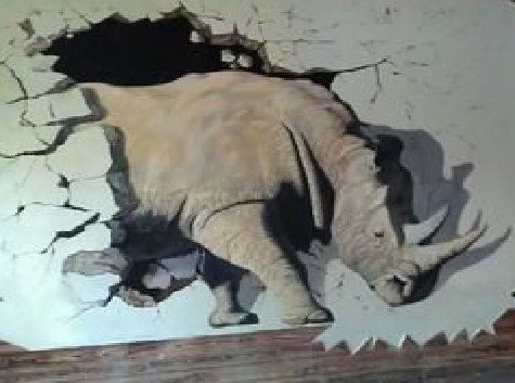 钦州在墙绘中，如何绘制3D效果？